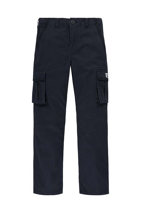 Levi's Dječje hlače Levi's TRADITIONAL CARGO boja: crna, bez uzorka, 8EL211
