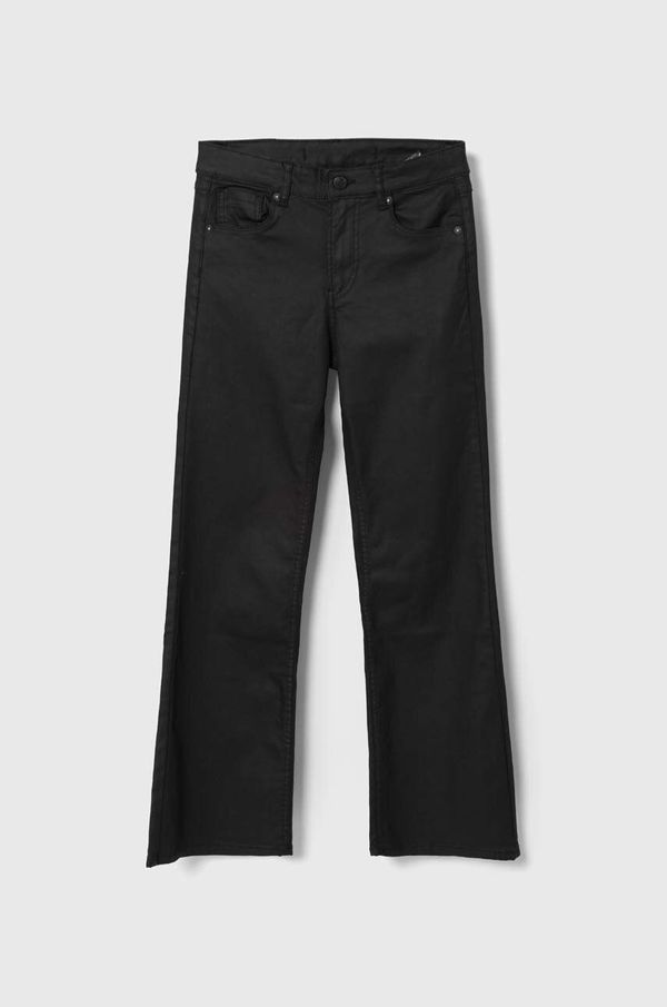 Pepe Jeans Dječje hlače Pepe Jeans boja: crna, bez uzorka