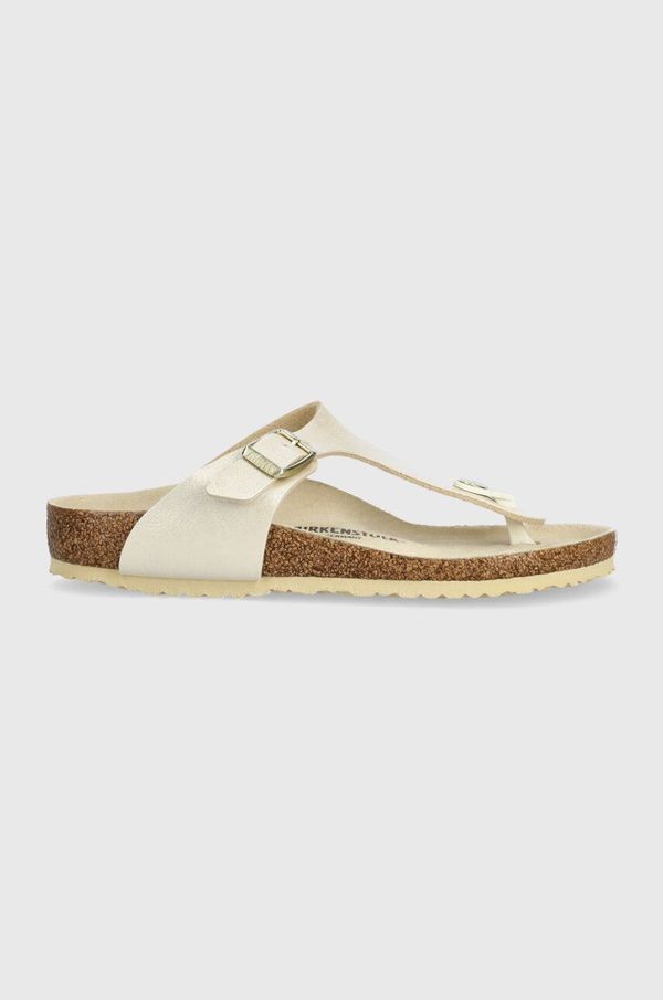Birkenstock Dječje japanke Birkenstock Gizeh Kids BF Graceful boja: bež