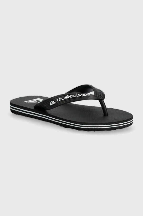 Quiksilver Dječje japanke Quiksilver MOLOKAI CORE boja: crna