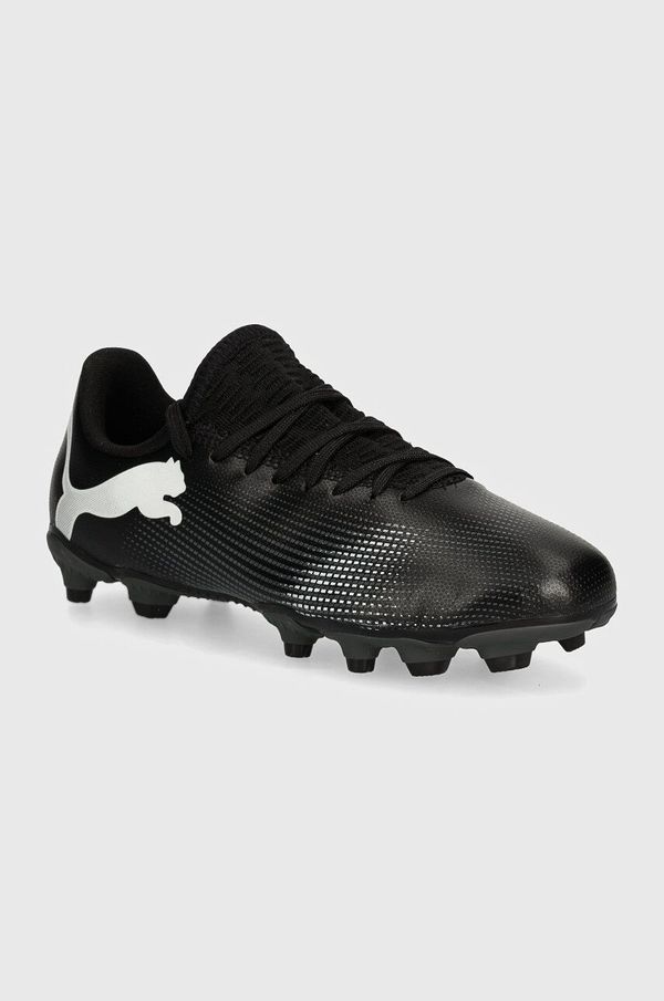 Puma Dječje kopačke Puma FUTURE 7 PLAY FG/AG Jr boja: crna