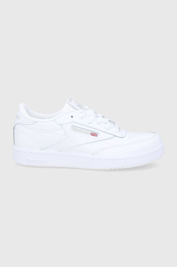 Reebok Classic Dječje kožne cipele Reebok Classic boja: bijela