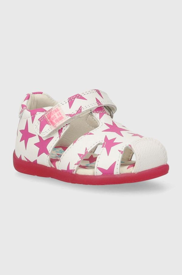 Agatha Ruiz de la Prada Dječje kožne sandale Agatha Ruiz de la Prada boja: bijela