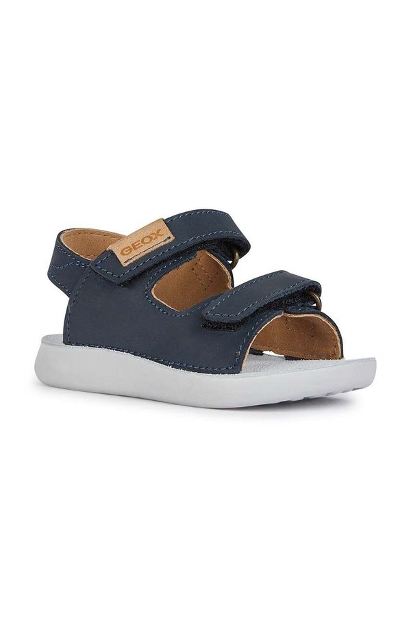 Geox Dječje kožne sandale Geox SANDAL LIGHTFLOPPY boja: tamno plava