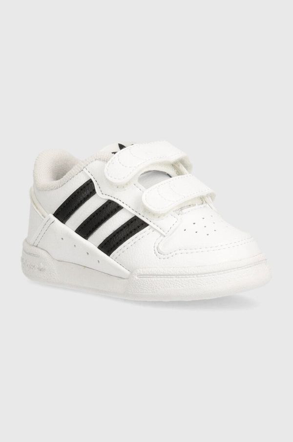 adidas Originals Dječje kožne tenisice adidas Originals boja: bijela