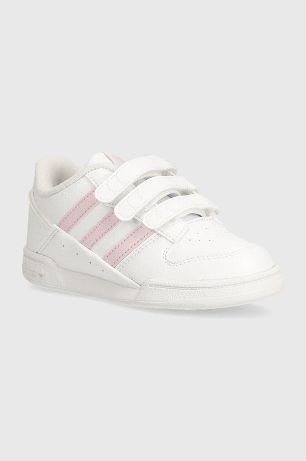 adidas Originals Dječje kožne tenisice adidas Originals boja: bijela