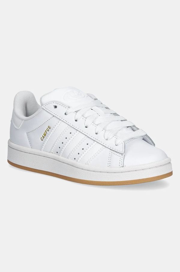 adidas Originals Dječje kožne tenisice adidas Originals CAMPUS 00s boja: bijela, JR5760