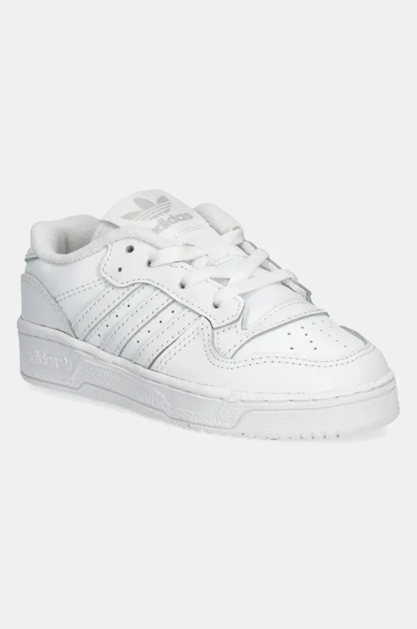 adidas Originals Dječje kožne tenisice adidas Originals RIVALRY LOW boja: bijela, IF5246