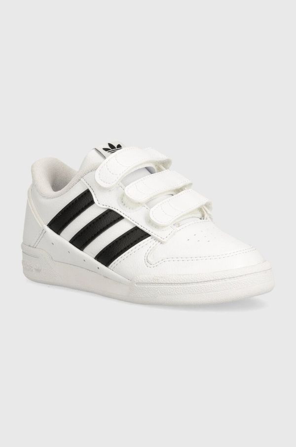 adidas Originals Dječje kožne tenisice adidas Originals TEAM COURT 2 STR CF boja: bijela, ID6634