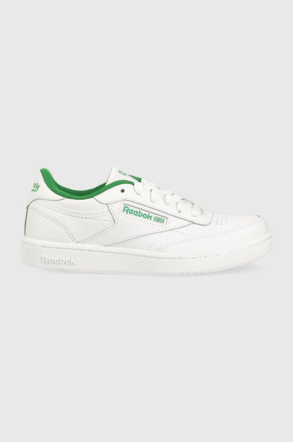 Reebok Classic Dječje kožne tenisice Reebok Classic CLUB C boja: bijela
