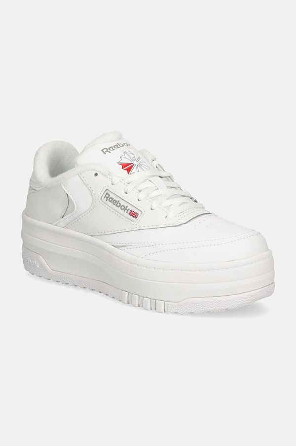 Reebok Classic Dječje kožne tenisice Reebok Classic CLUB C EXTRA boja: bijela, 100075205