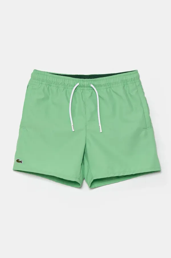 Lacoste Dječje kratke hlače za kupanje Lacoste boja: zelena