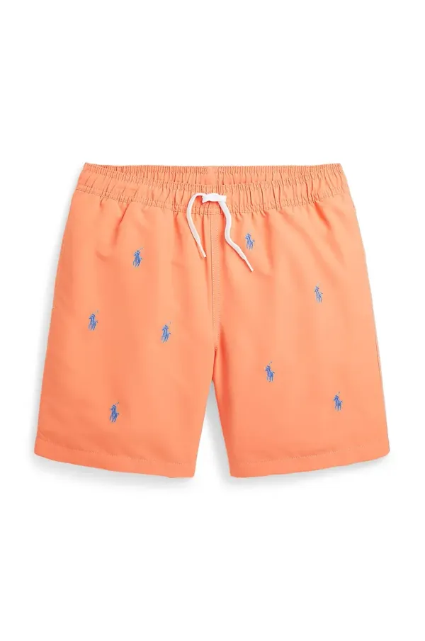 Polo Ralph Lauren Dječje kratke hlače za kupanje Polo Ralph Lauren boja: narančasta, 323966844001