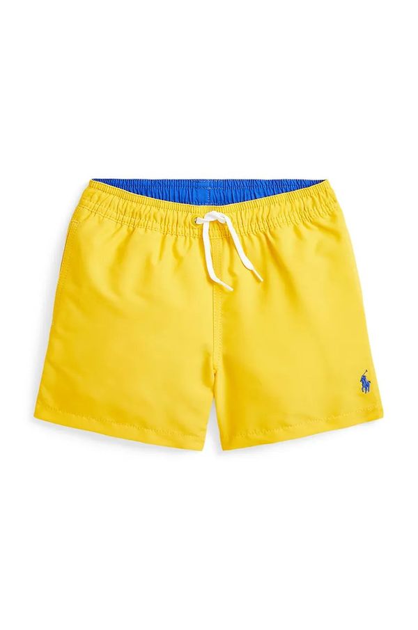 Polo Ralph Lauren Dječje kratke hlače za kupanje Polo Ralph Lauren boja: žuta, 322957810003