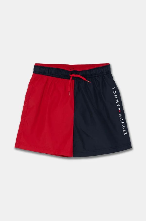 Tommy Hilfiger Dječje kratke hlače za kupanje Tommy Hilfiger boja: tamno plava, UB0UB00567