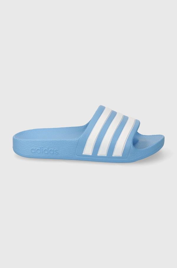 adidas Dječje natikače adidas ADILETTE AQUA K boja: tirkizna