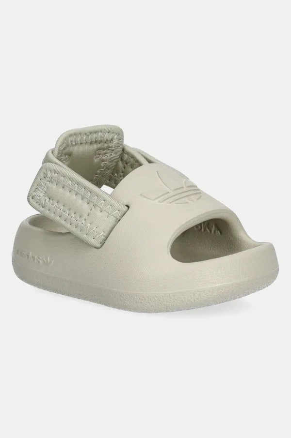 adidas Originals Dječje natikače adidas Originals ADIFOM ADILETTE boja: bež, IG8438