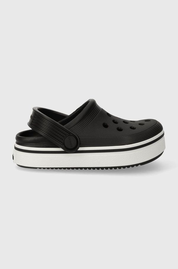 Crocs Dječje natikače Crocs 208479 Off Court Clog T boja: crna