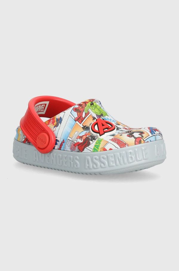 Crocs Dječje natikače Crocs Avengers Off Court Clg boja: siva