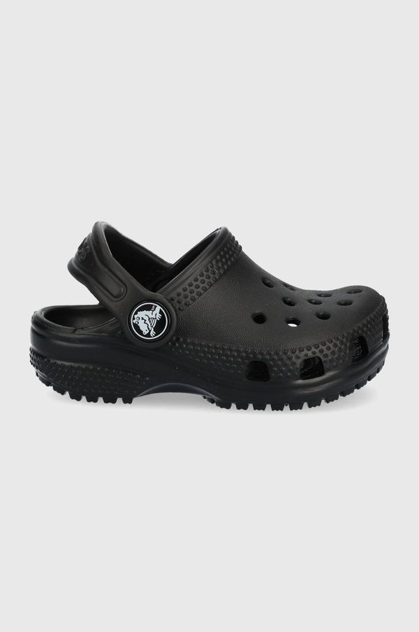 Crocs Dječje natikače Crocs boja: crna