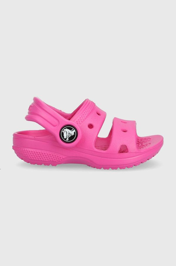 Crocs Dječje natikače Crocs boja: ružičasta