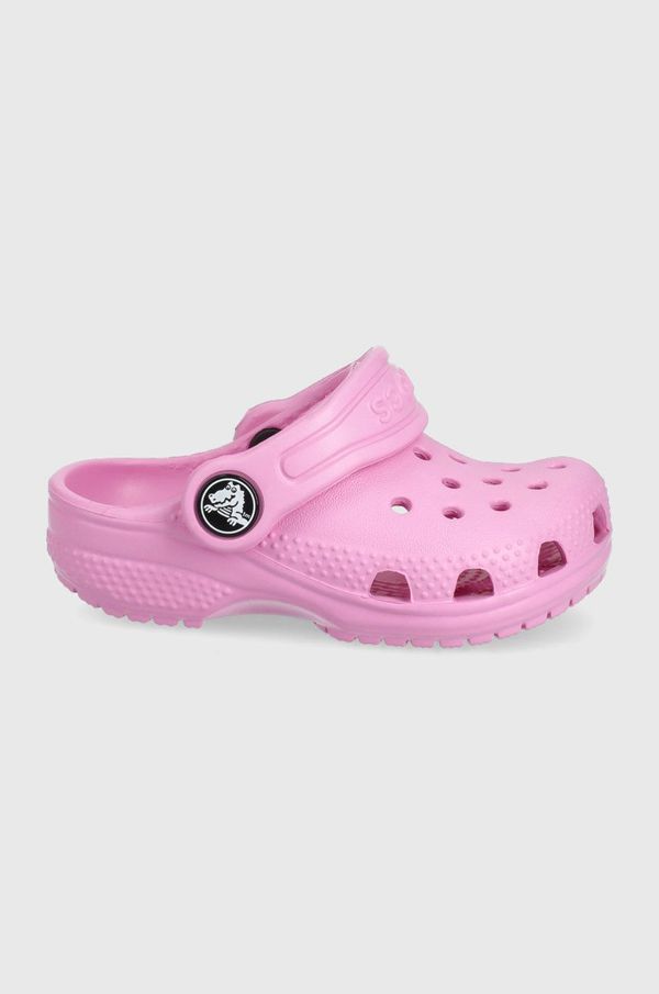 Crocs Dječje natikače Crocs boja: ružičasta