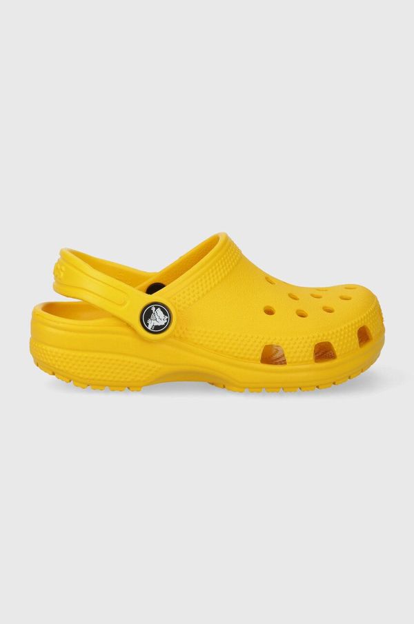 Crocs Dječje natikače Crocs boja: žuta