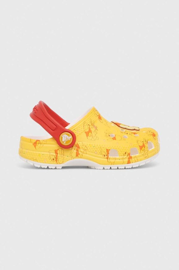Crocs Dječje natikače Crocs boja: žuta
