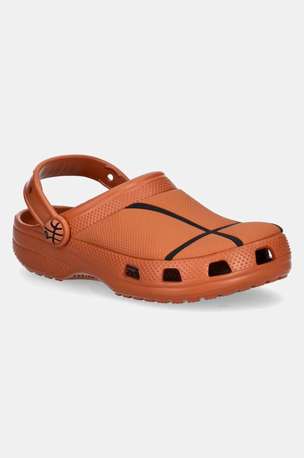Crocs Dječje natikače Crocs CLASSIC BASKETBALL CLOG boja: narančasta, 210156