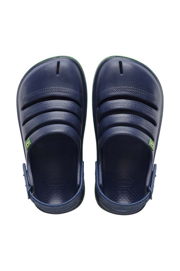 Havaianas Dječje natikače Havaianas KIDS CLOG BRASIL boja: tamno plava
