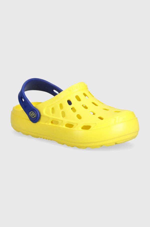 Skechers Dječje natikače Skechers boja: žuta
