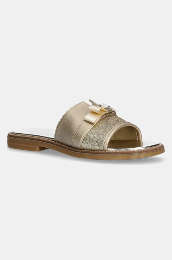 Tommy Hilfiger Dječje natikače Tommy Hilfiger boja: zlatna, T4A2-33942