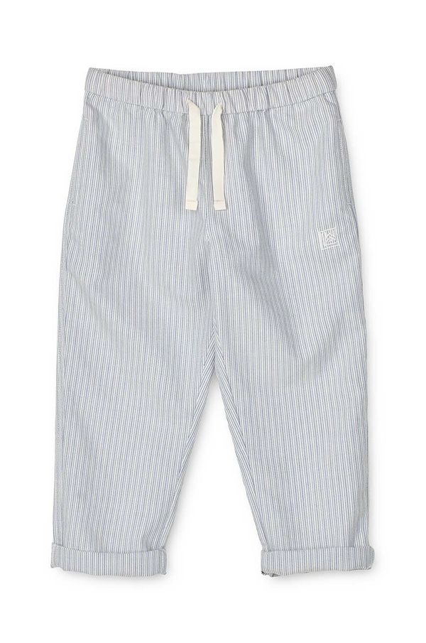 Liewood Dječje pamučne hlače Liewood Orlando Stripe Pants s uzorkom