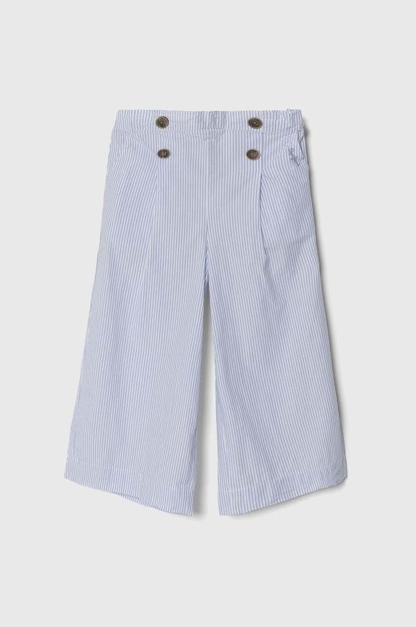 Pepe Jeans Dječje pamučne hlače Pepe Jeans OLLIE s uzorkom