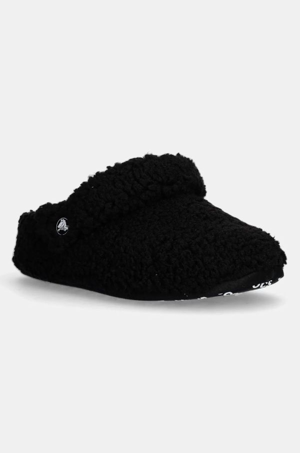 Crocs Dječje papuče Crocs CLASSIC COZZZY SLIPPER boja: crna, 210856
