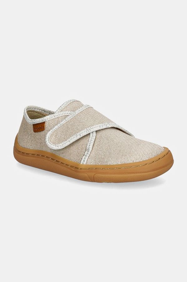 Froddo Dječje papuče Froddo BAREFOOT SLIPPERS boja: zlatna, G1700408