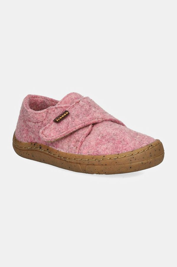 Froddo Dječje papuče Froddo BAREFOOT WOOLY boja: ružičasta, G1700341