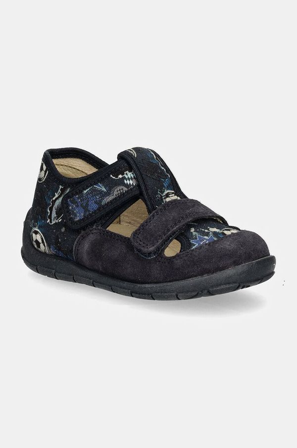 Froddo Dječje papuče Froddo CLASSIC SLIPPERS boja: tamno plava, G1700400