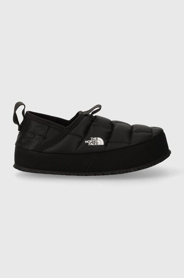 The North Face Dječje papuče The North Face Y THERMOBALL TRACTION MULE II boja: crna