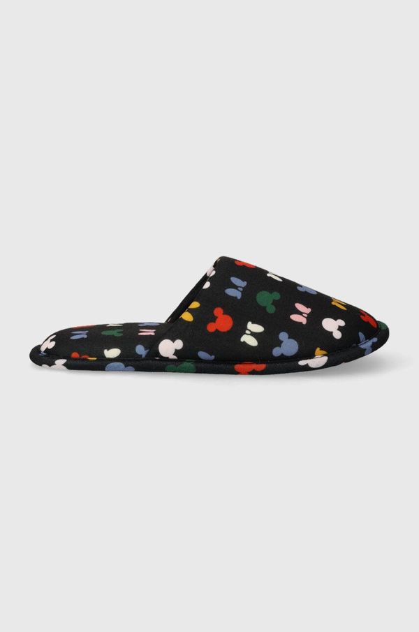 United Colors of Benetton Dječje papuče United Colors of Benetton x Disney boja: crna