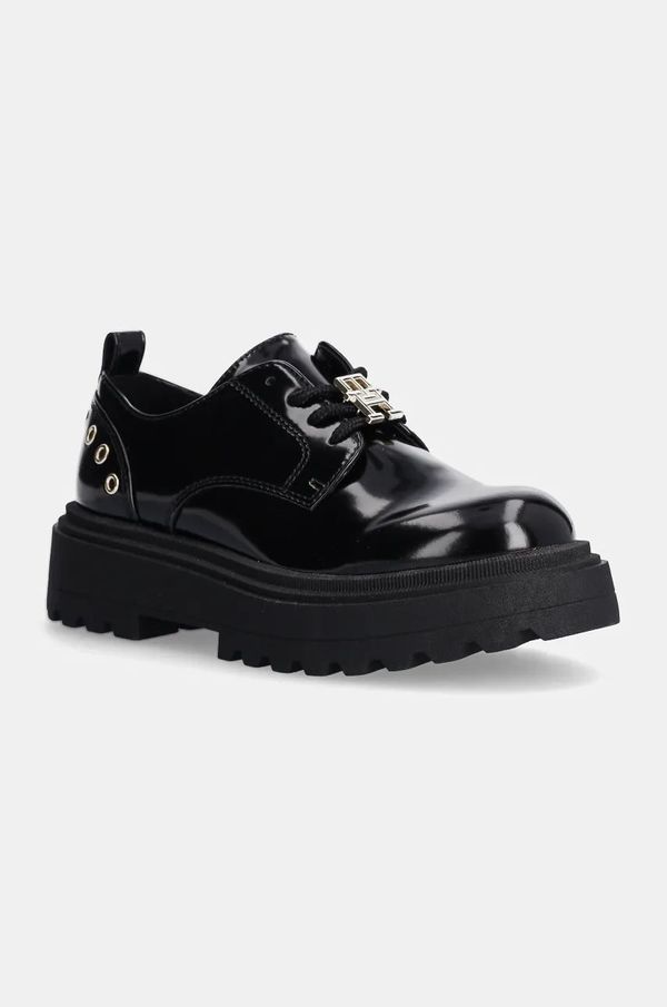 Tommy Hilfiger Dječje polucipele Tommy Hilfiger boja: crna, T3A4-33577