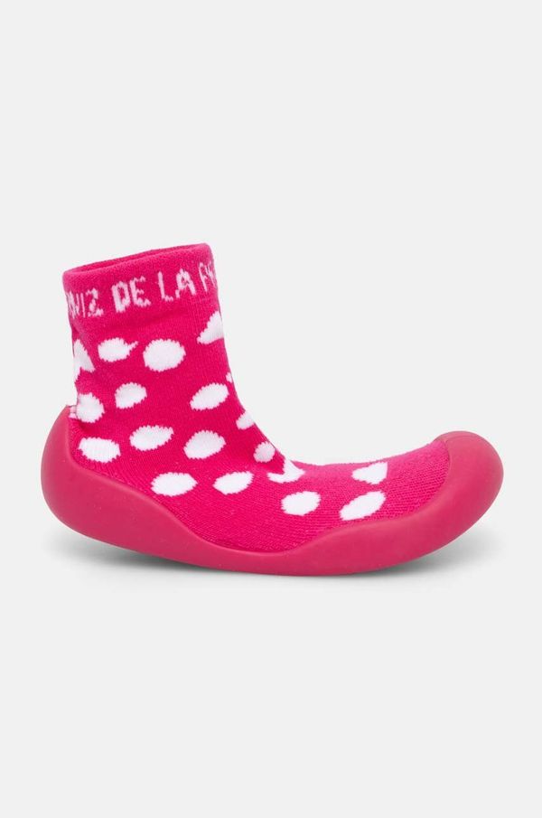 Agatha Ruiz de la Prada Dječje protuklizne čarape Agatha Ruiz de la Prada boja: ružičasta, 241911