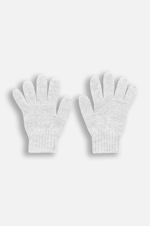 Coccodrillo Dječje rukavice Coccodrillo boja: srebrna, ACCESSORIES WINTER GIRL