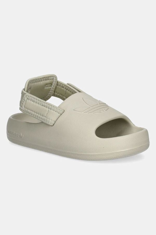adidas Originals Dječje sandale adidas Originals ADIFOM ADILETTE boja: bež, IG8434