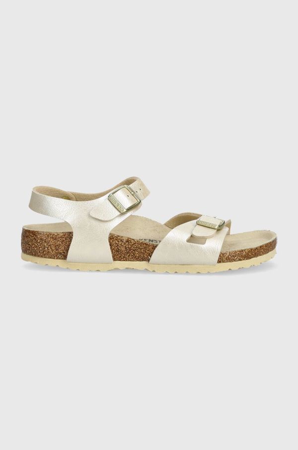 Birkenstock Dječje sandale Birkenstock Rio Kids BF boja: bež