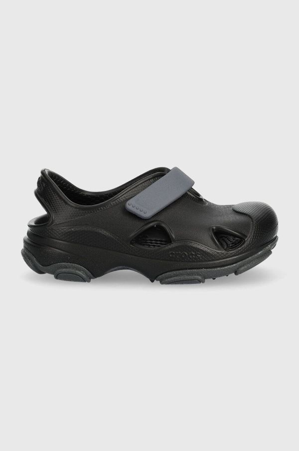 Crocs Dječje sandale Crocs ALL TERRAIN FISHERMAN SANDAL boja: crna