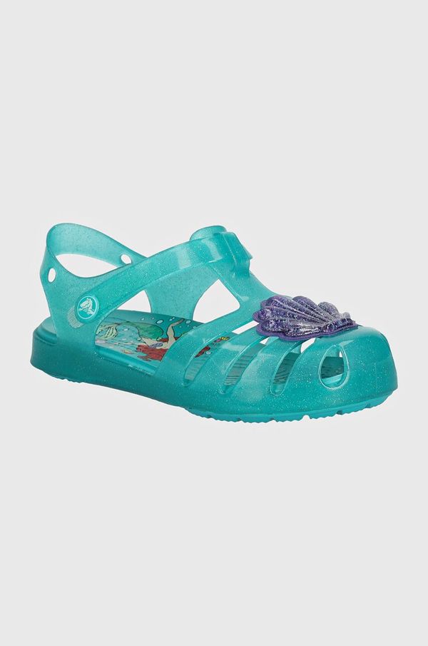Crocs Dječje sandale Crocs Princess Ariel Isabella boja: tirkizna, 209902