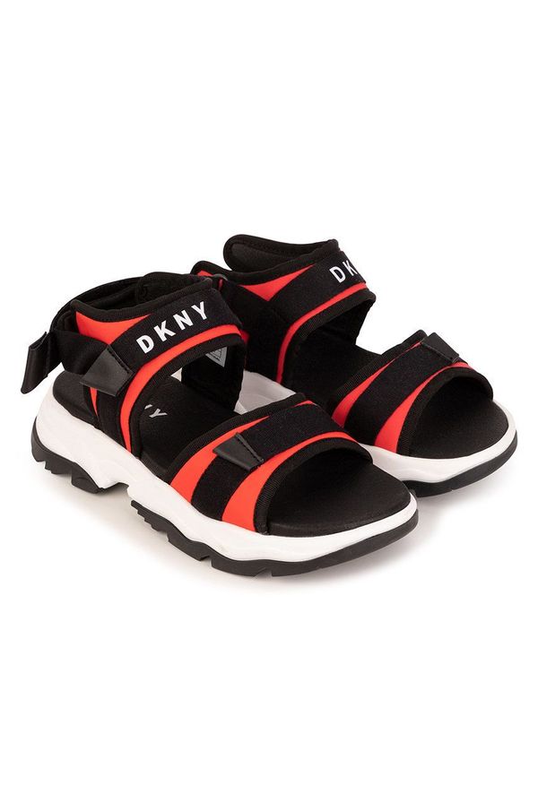 DKNY Dječje sandale Dkny boja: narančasta