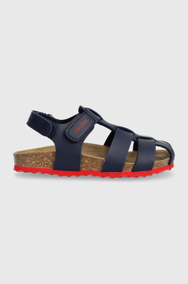 Geox Dječje sandale Geox SANDAL CHALKI boja: tamno plava