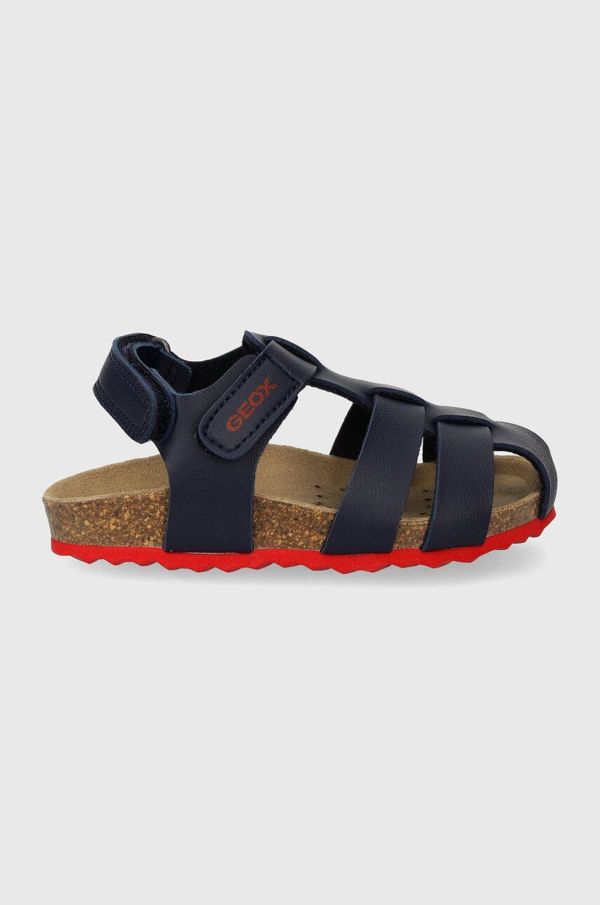 Geox Dječje sandale Geox SANDAL CHALKI boja: tamno plava